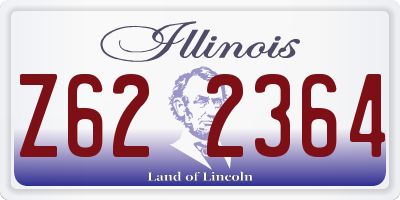 IL license plate Z622364