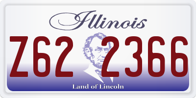 IL license plate Z622366