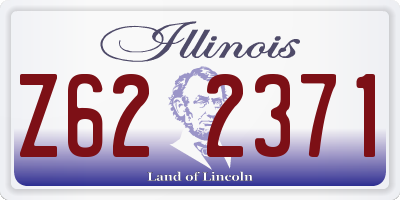 IL license plate Z622371
