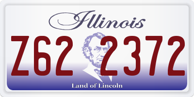 IL license plate Z622372