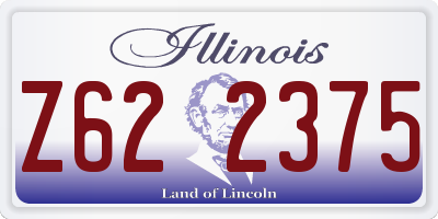 IL license plate Z622375