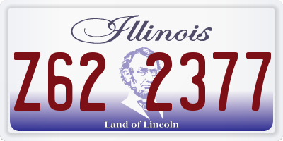 IL license plate Z622377