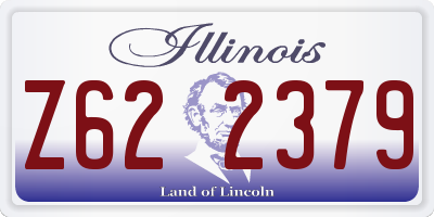 IL license plate Z622379