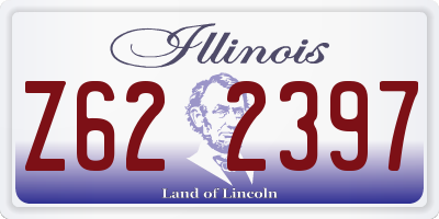 IL license plate Z622397
