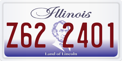 IL license plate Z622401