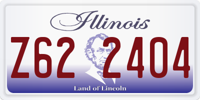 IL license plate Z622404