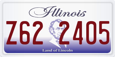 IL license plate Z622405