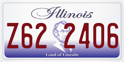 IL license plate Z622406