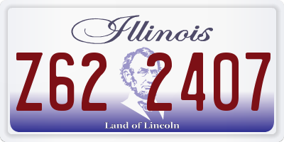 IL license plate Z622407