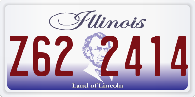 IL license plate Z622414