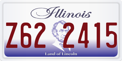 IL license plate Z622415