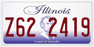 IL license plate Z622419