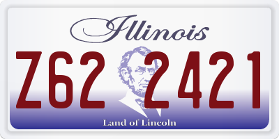 IL license plate Z622421