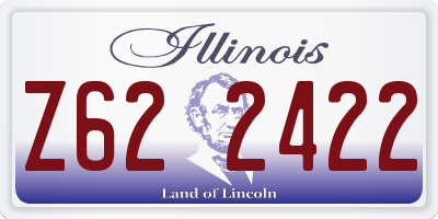 IL license plate Z622422