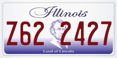 IL license plate Z622427