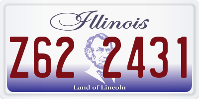 IL license plate Z622431