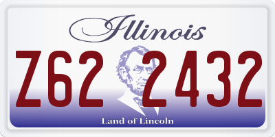 IL license plate Z622432