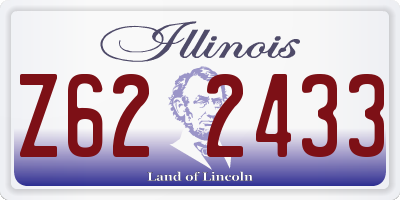 IL license plate Z622433