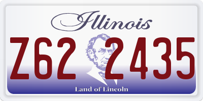 IL license plate Z622435