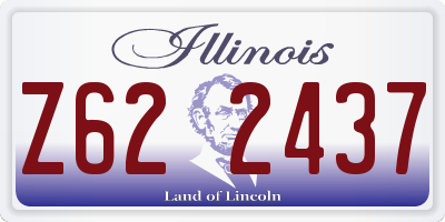 IL license plate Z622437