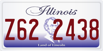 IL license plate Z622438