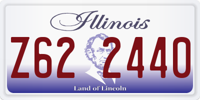IL license plate Z622440