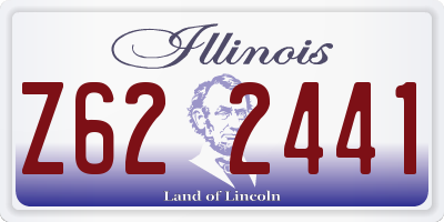 IL license plate Z622441