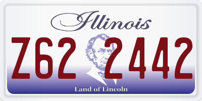 IL license plate Z622442