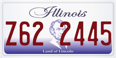 IL license plate Z622445