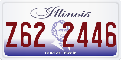 IL license plate Z622446