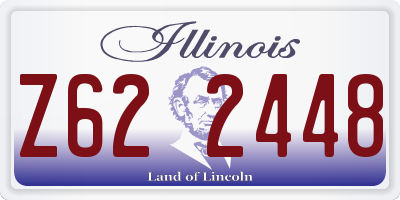 IL license plate Z622448