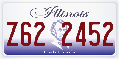 IL license plate Z622452
