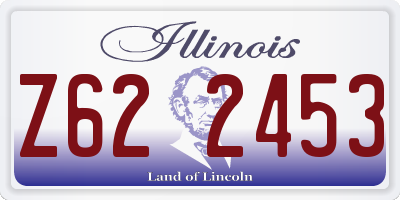 IL license plate Z622453