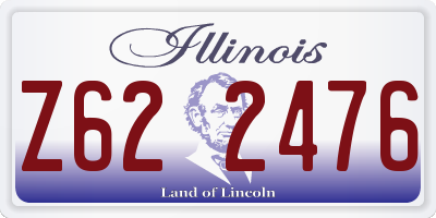 IL license plate Z622476