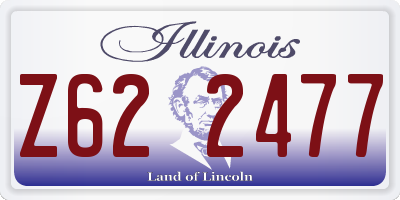 IL license plate Z622477
