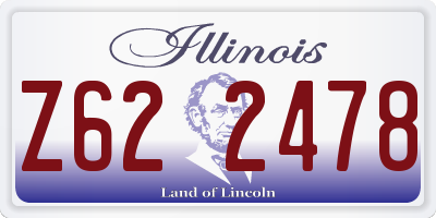 IL license plate Z622478