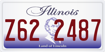 IL license plate Z622487