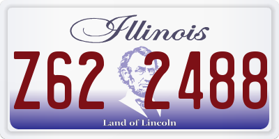 IL license plate Z622488