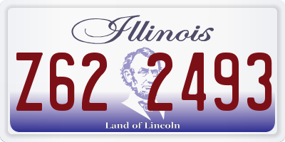 IL license plate Z622493