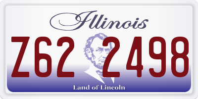 IL license plate Z622498