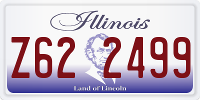 IL license plate Z622499