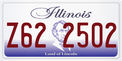 IL license plate Z622502