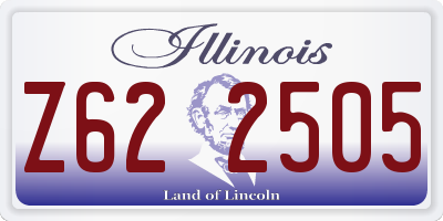 IL license plate Z622505