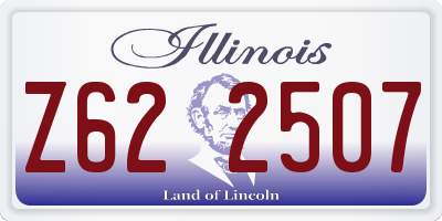 IL license plate Z622507