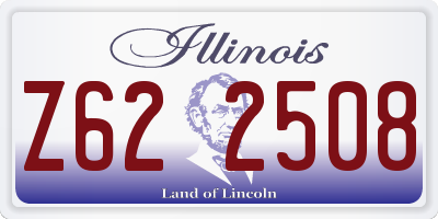 IL license plate Z622508