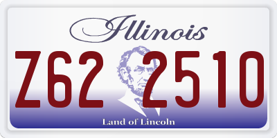 IL license plate Z622510