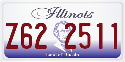 IL license plate Z622511