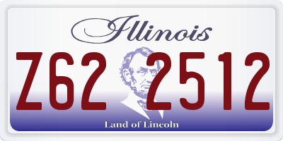 IL license plate Z622512