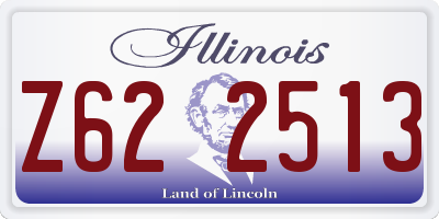 IL license plate Z622513