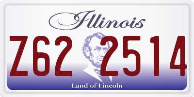 IL license plate Z622514